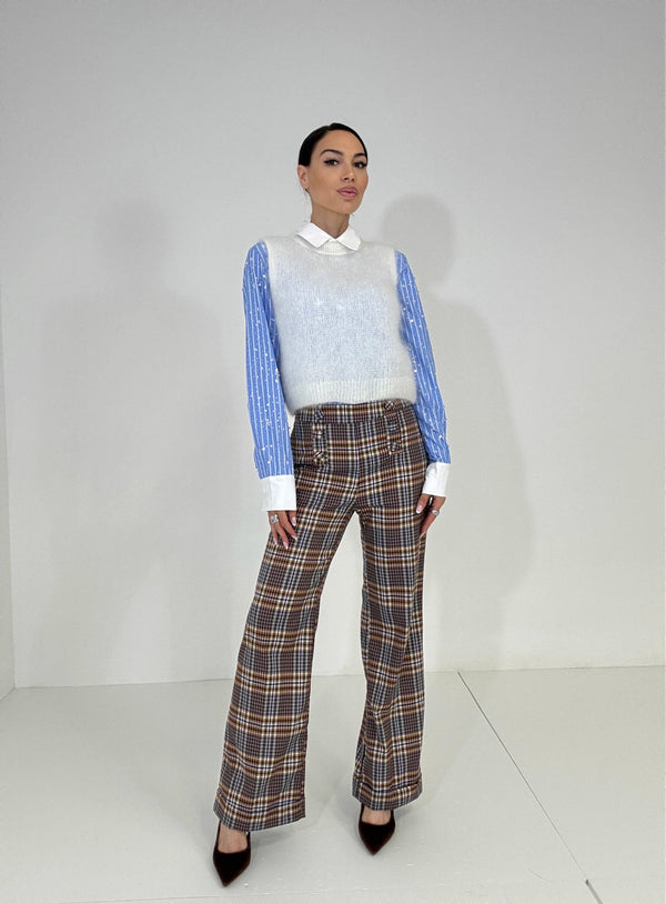 Gilet bianco FEDERICA BI