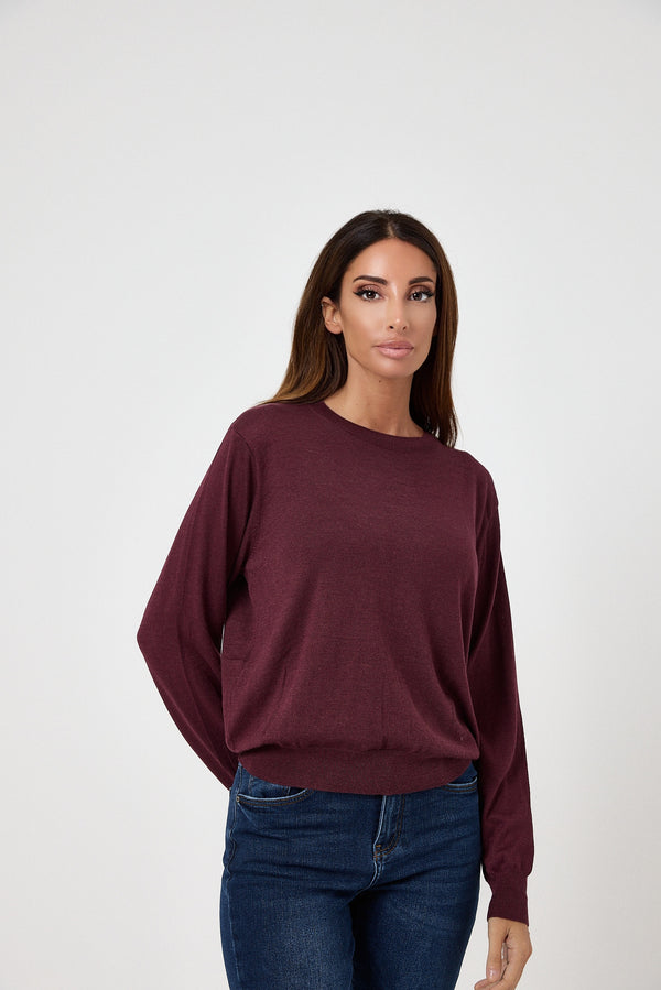 Maglia mano cachemire FEDERICA BI ( vari colori )