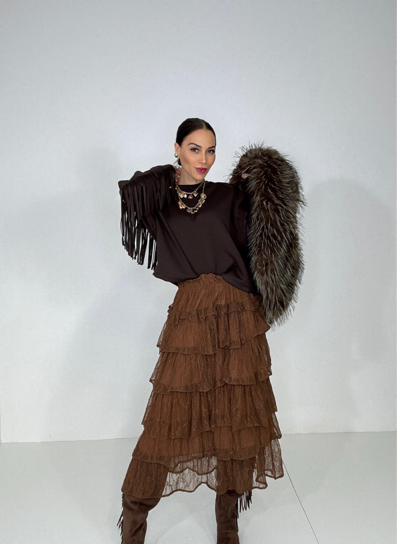 Gonna in pizzo FEDERICA BI
