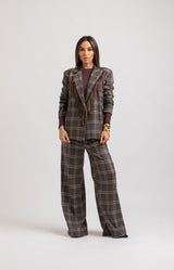 Tailleur tartan FEDERICA BI
