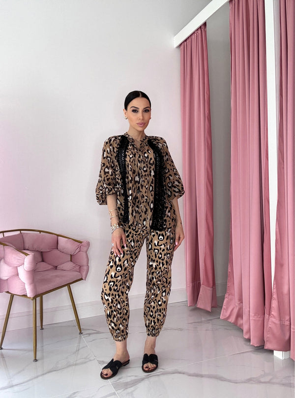 Pantalone in cotone FEDERICA BI