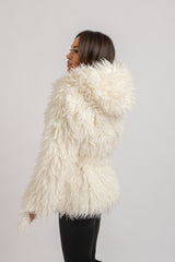Ecopelliccia bianca FEDERICA BI