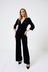 Tuta in velluto FEDERICA BI ( più colori )