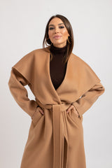Cappotto in lana e cachemire FEDERICA BI