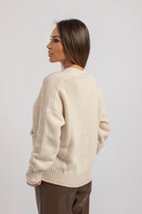 Cardigan lana e cachemire FEDERICA BI