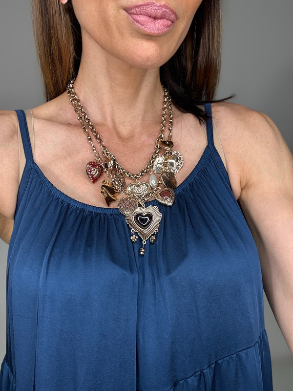 Collana charms Cuore FEDERICA BI