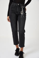 Denim nero charms cuore 🖤 FEDERICA BI