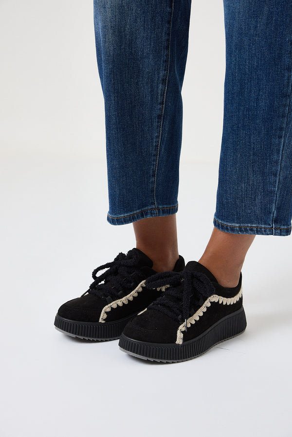 Sneaker nera FEDERICA BI