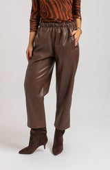 Pantalone in ecopelle glace’ FEDERICA BI