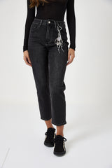 Denim nero charms cuore 🖤 FEDERICA BI
