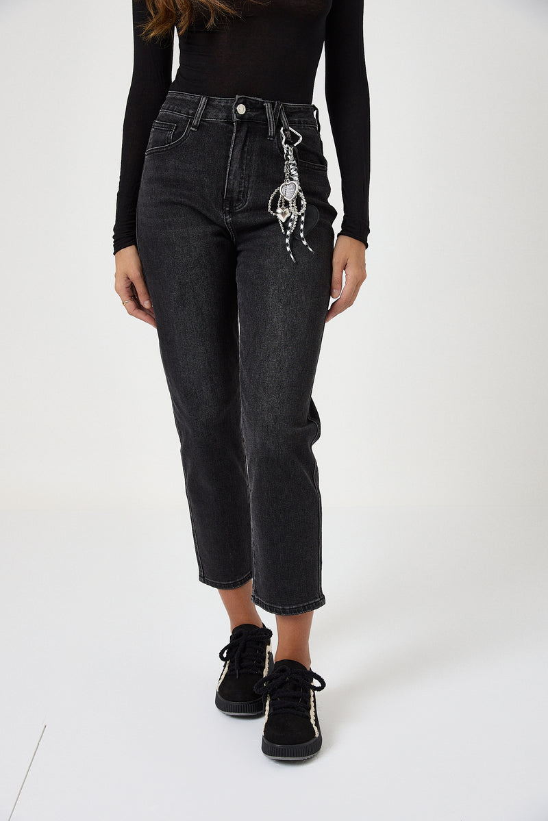 Denim nero charms cuore 🖤 FEDERICA BI