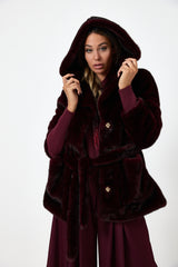 Ecovisone bordeaux FEDERICA BI