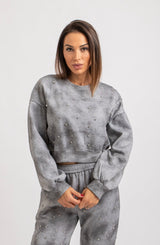 Tuta in felpa TIE & DYE FEDERICA BI