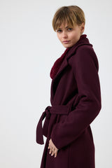 Cappotto in panno FEDERICA BI ( quattro colori )