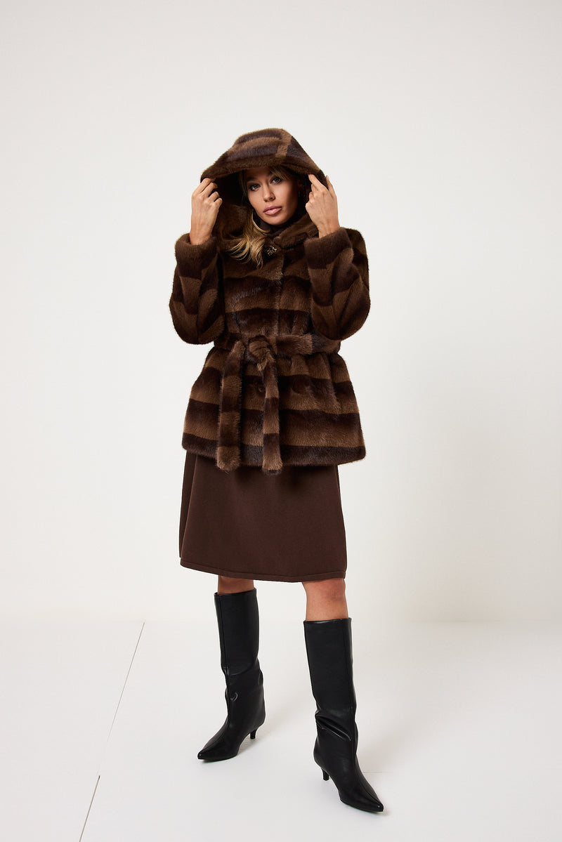 Ecovisone marrone FEDERICA BI