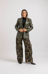 Blazer FEDERICA BI in ecopelle
