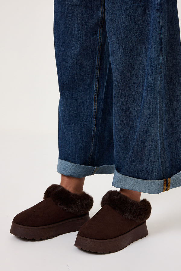 Boot Eskimo moro in ecopelliccia FEDERICA BI