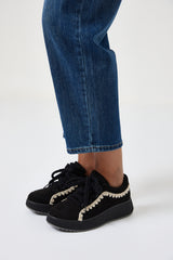 Sneaker nera FEDERICA BI