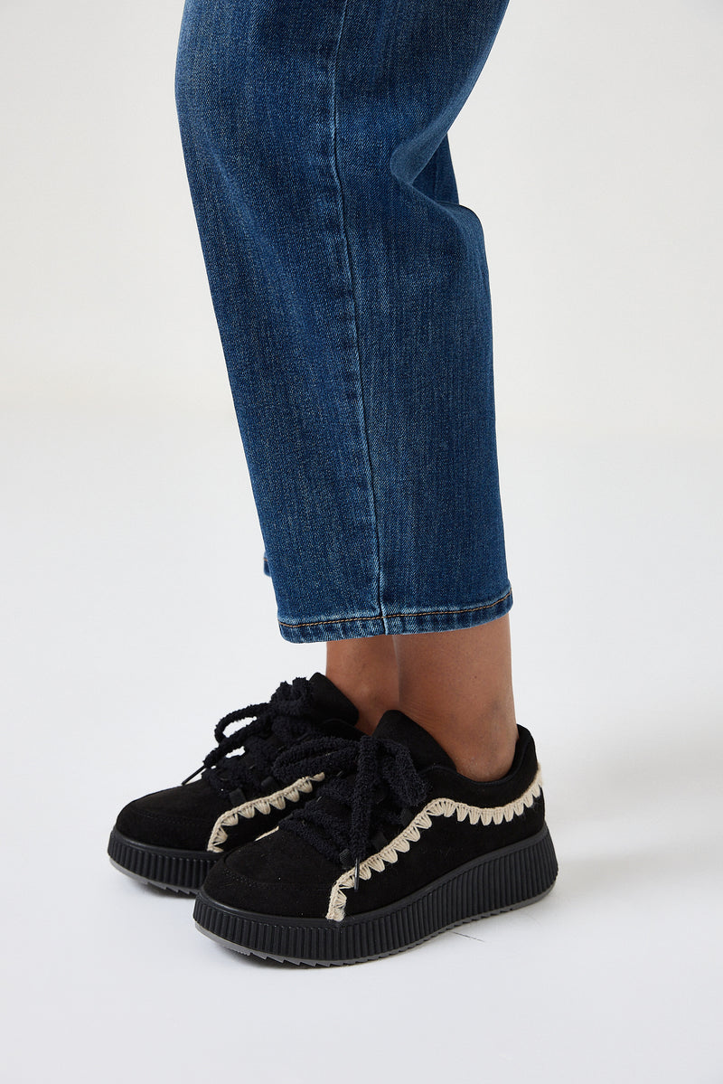 Sneaker nera FEDERICA BI