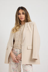 Blazer beige light FEDERICA BI