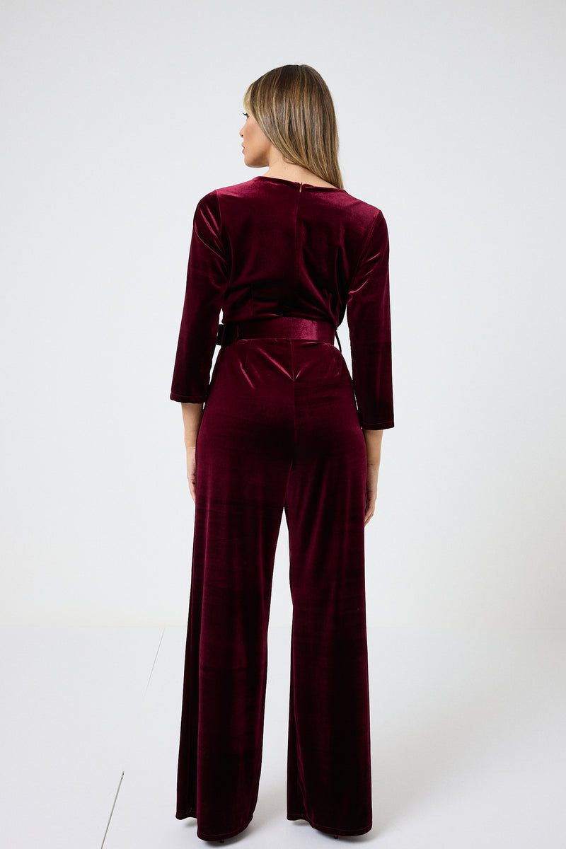 Tuta in velluto FEDERICA BI ( più colori )