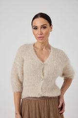 Cardigan mohair FEDERICA BI