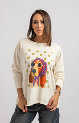 Felpa DOG FEDERICA BI