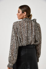 Camicia in chiffon fiocco FEDERICA BI