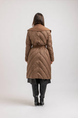 Cappotto piumino cachemire e lana FEDERICA BI