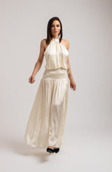 Abito avorio elegante FEDERICA BI