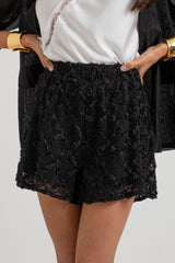 Pantalone corto in pizzo FEDERICA BI