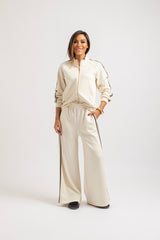 Completo in felpa bianco latte FEDERICA BI