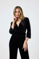 Tuta in velluto FEDERICA BI ( più colori )