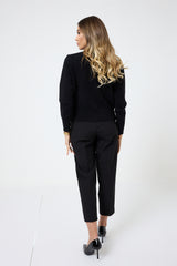 Cardigan collo gioiello FEDERICA BI ( due colori )