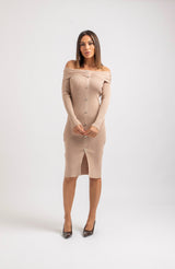 Abito midi in maglina FEDERICA BI