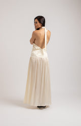 Abito avorio elegante FEDERICA BI