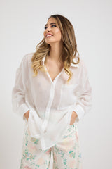 Camicia bianca laccetti FEDERICA BI