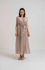 Abito beige EMMA BY FEDERICA BI (Copia)