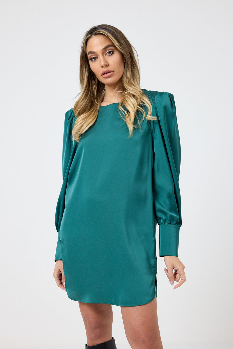 Abito in raso FEDERICA BI