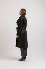 Cappotto nero FEDERICA BI