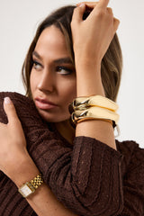 Bracciale rigido oro FEDERICA BI