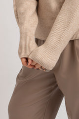 Maglia beige AURORA BY FEDERICA BI