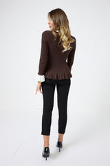 Maglia colletto FEDERICA BI ( più colori )