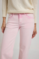 Denim jeans rosa pastello FEDERICA BI