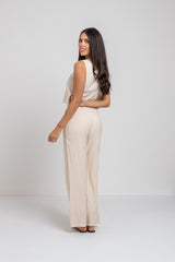 Tailleur beige bottoni FEDERICA BI
