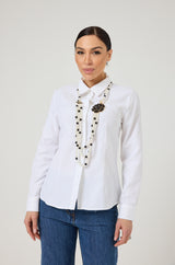Camicia bianca cotone FEDERICA BI