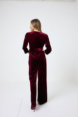 Tuta in velluto FEDERICA BI ( più colori )
