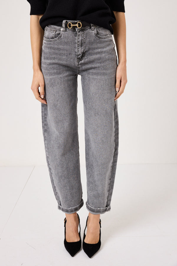 Denim grigio perla FEDERICA BI