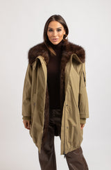 Parka FEDERICA BI interno ecofur