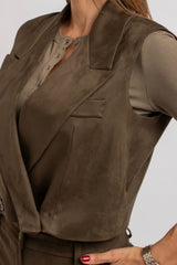 Tailleur in suede FEDERICA BI
